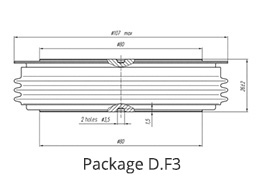 Rectifier diode dimensions