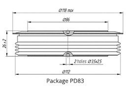 Rectifier diode dimensions