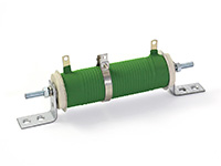 Resistor with a mounting set