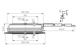 TG 919-1400-45 Boyutlar