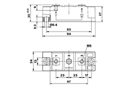 Diyot Modülü SKKE 120F17